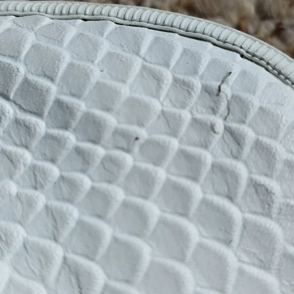 Sperry White w/ Rose Gold Accent Slip-On Sneakers Size 9 - Picture 7 of 7